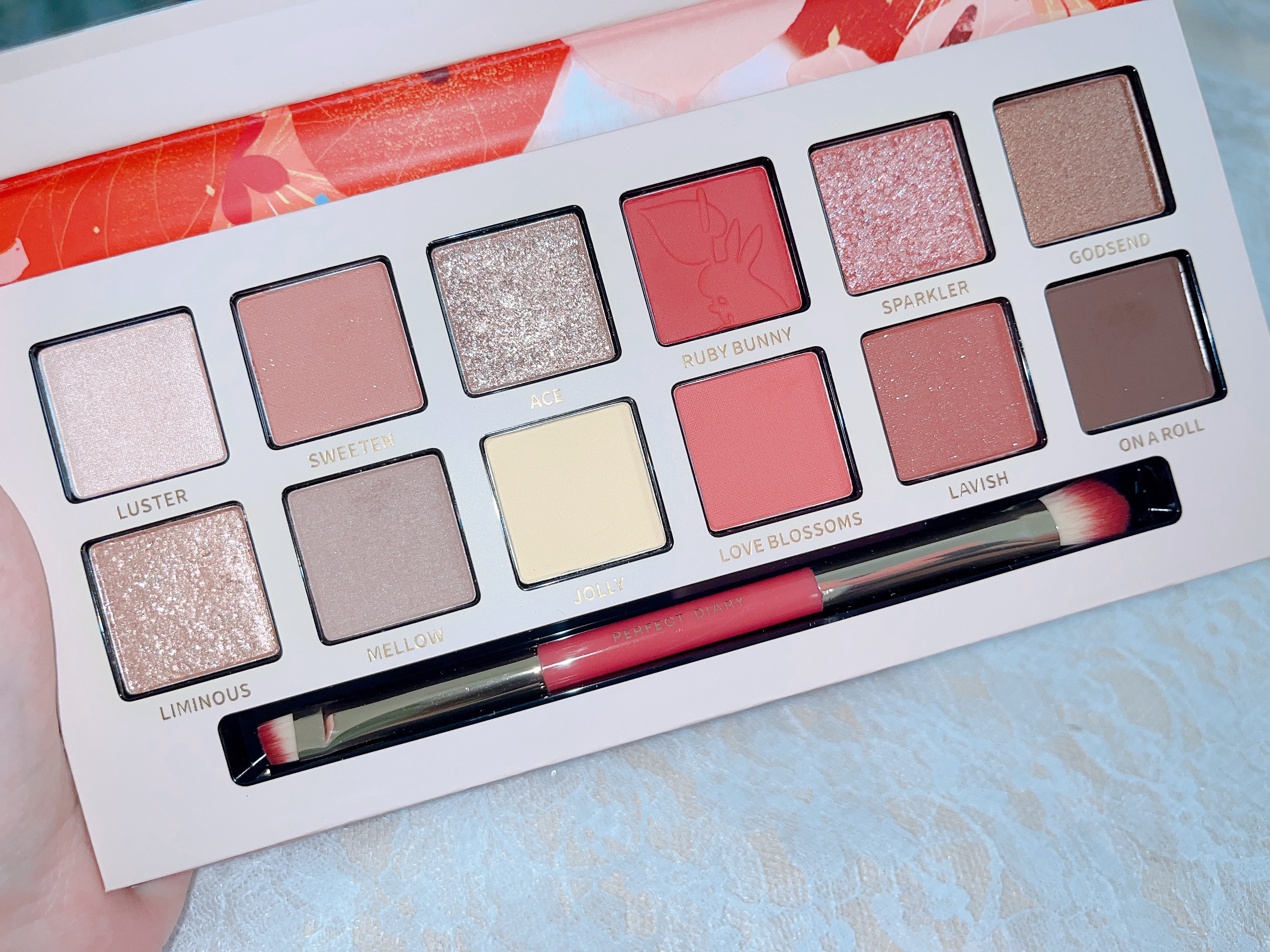 エクスプローラ12色 動物アイシャドウパレット/PERFECT DIARY/アイシャドウパレットを使ったクチコミ（3枚目）