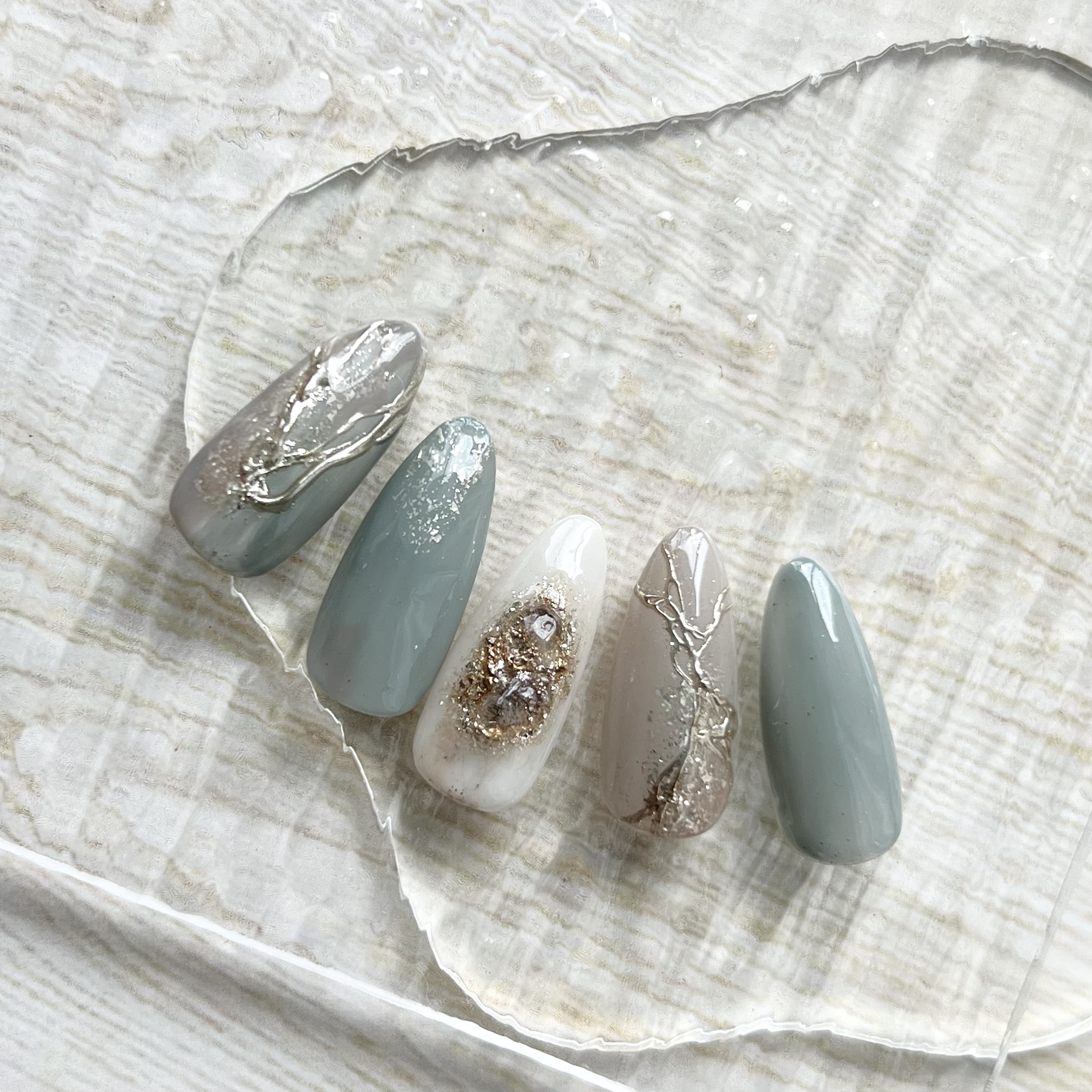 ネイルタウンLi’aBooコラボジェル/NAILTOWN/ジェルネイルを使ったクチコミ（1枚目）