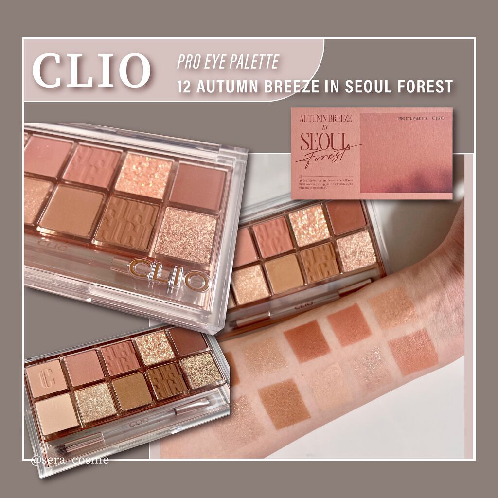 プロ アイ パレット/CLIO/アイシャドウパレットを使ったクチコミ(1枚目)