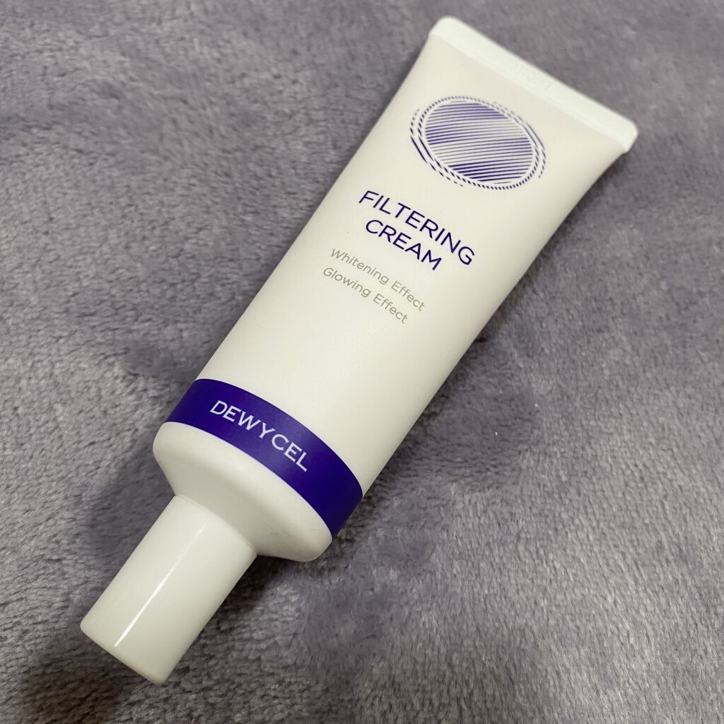 フィルタリングクリーム/DEWYCEL/日焼け止めクリームを使ったクチコミ（1枚目）