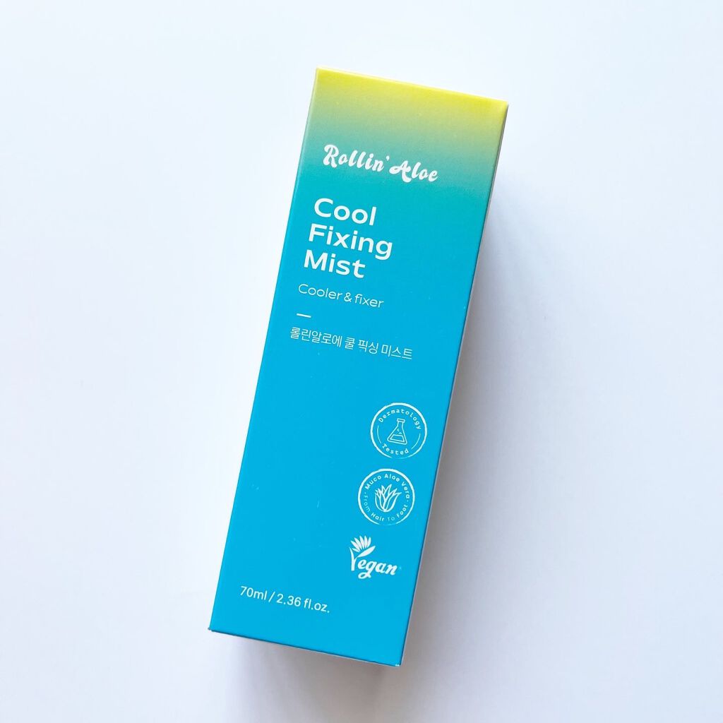 COOL FIXING MIST/Rollin' Aloe/ミスト状化粧水を使ったクチコミ（2枚目）