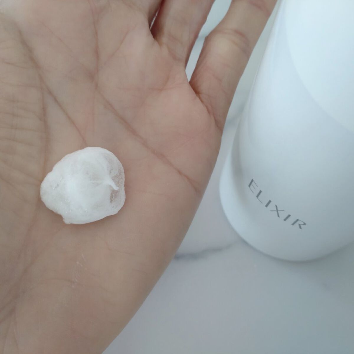 ルフレ バランシング バブル/エリクシール/泡洗顔を使ったクチコミ（2枚目）