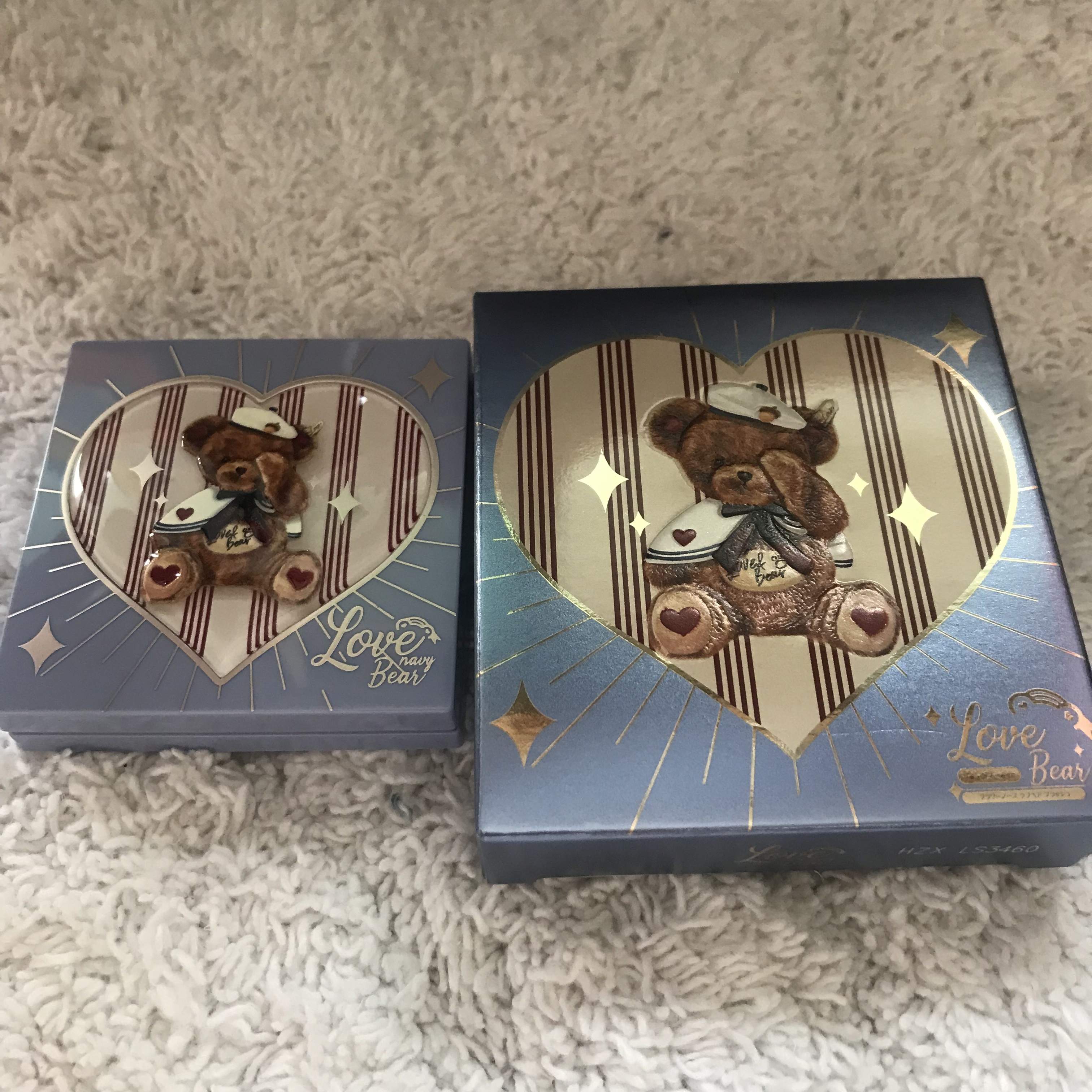 Love Bear ブラッシュ アーモンドチョコレート/FlowerKnows/パウダーチークを使ったクチコミ（1枚目）