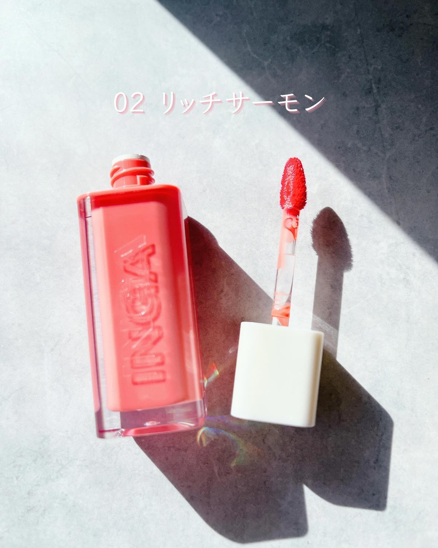 ウォーターグローリップティント/INGA/リップティントを使ったクチコミ（3枚目）