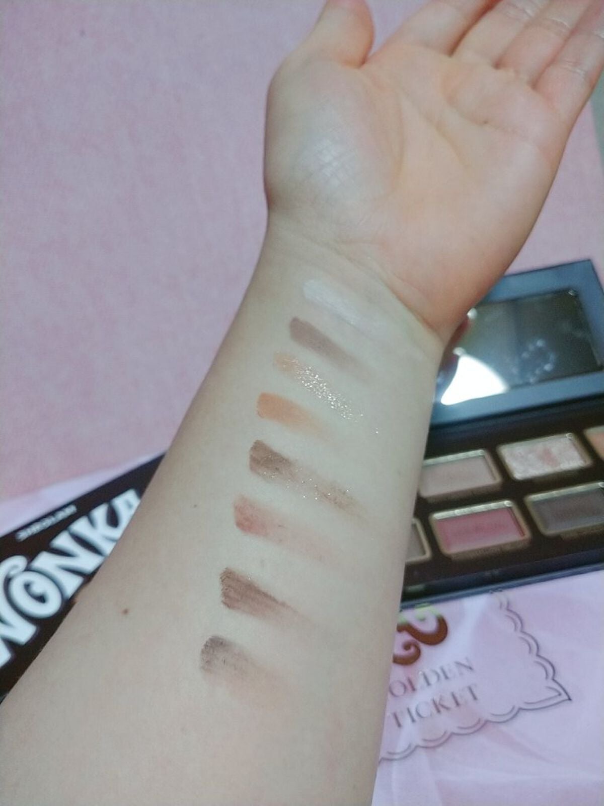 WONKA BAR EYESHADOW PALETTE/SHEGLAM/アイシャドウパレットを使ったクチコミ(2枚目)