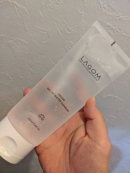 ラゴム ジェルトゥウォーター クレンザー(朝用洗顔)/LAGOM /その他洗顔料を使ったクチコミ(1枚目)