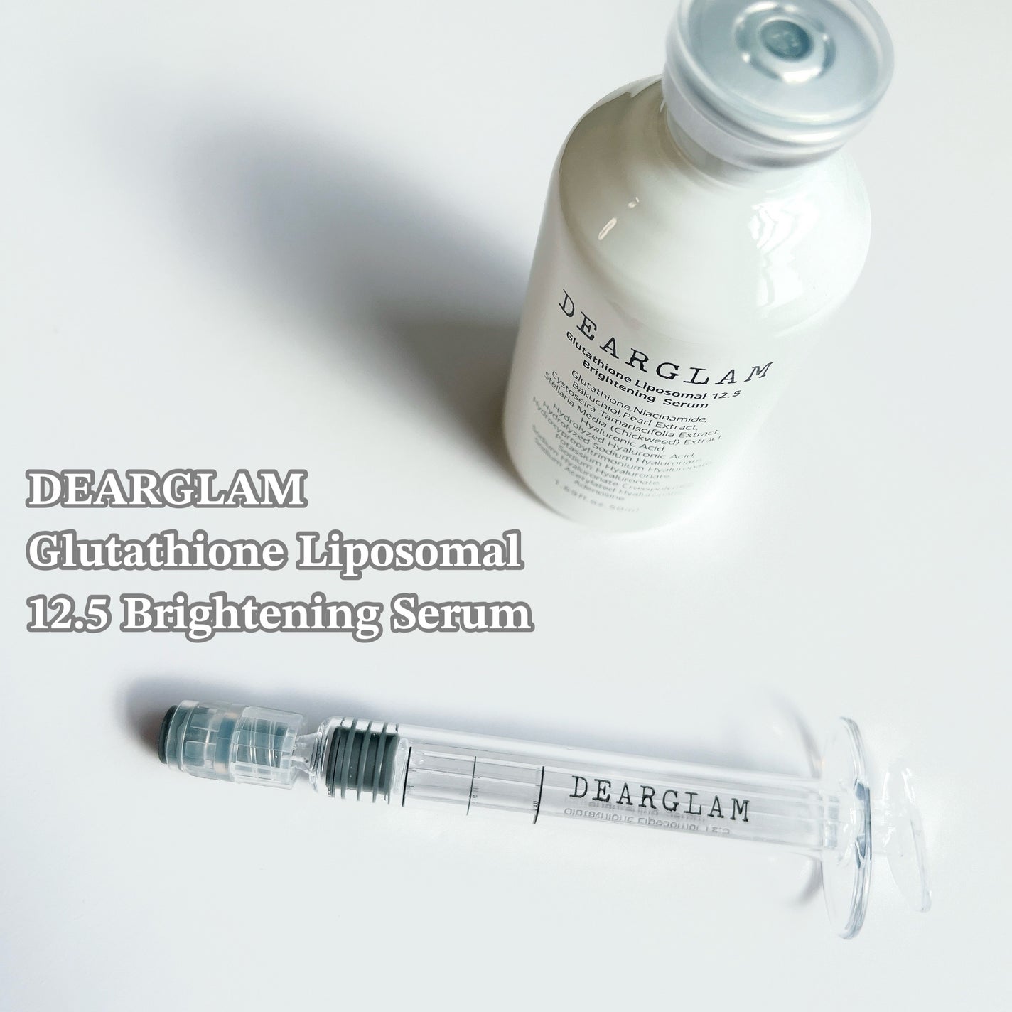 グルタチオン リポソーム 12.5 ブライトニングセラム/dearglam/美容液を使ったクチコミ(1枚目)