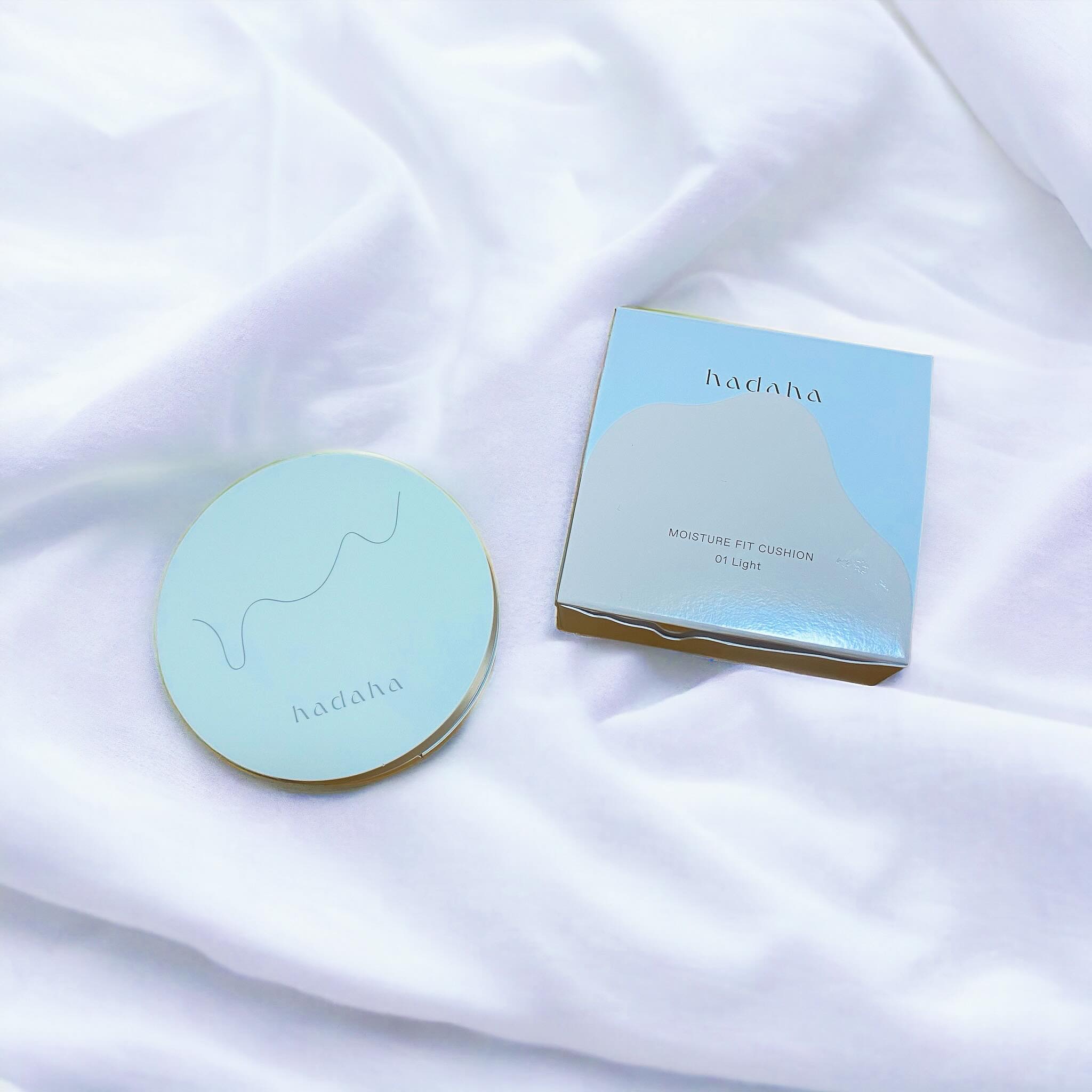 モイスチャーフィットクッション/hadaha/クッションファンデーションを使ったクチコミ（1枚目）