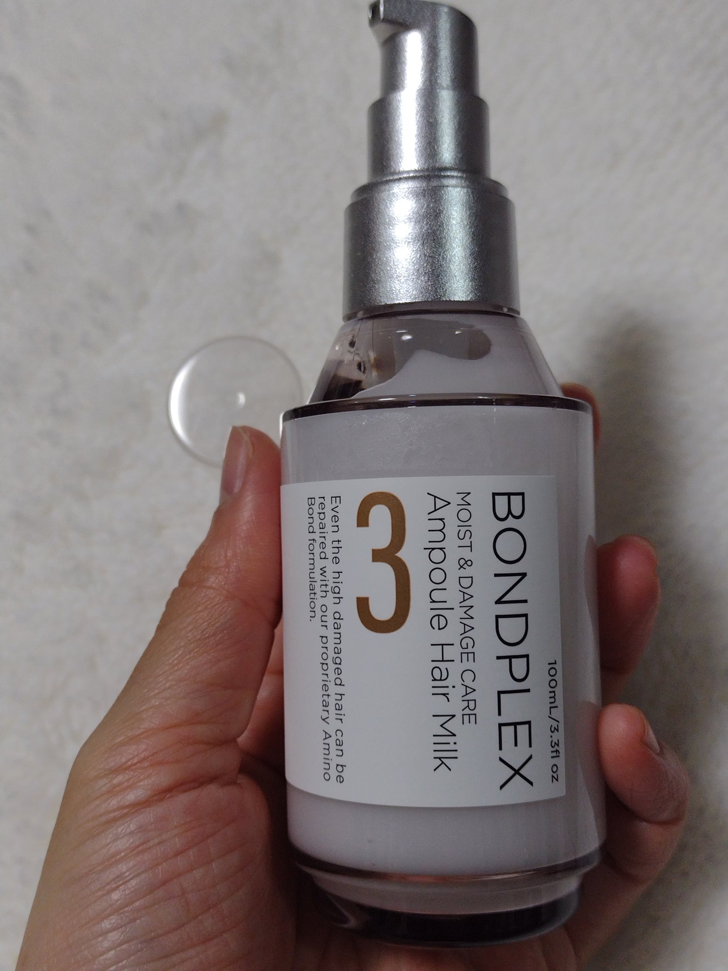 モイスト&ダメージケア アンプルミルク/ボンドプレックス/ヘアミルクを使ったクチコミ(1枚目)