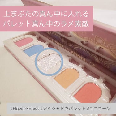 ユニコーンシリーズ アイシャドウパレット/FlowerKnows/パウダーアイシャドウを使ったクチコミ（2枚目）