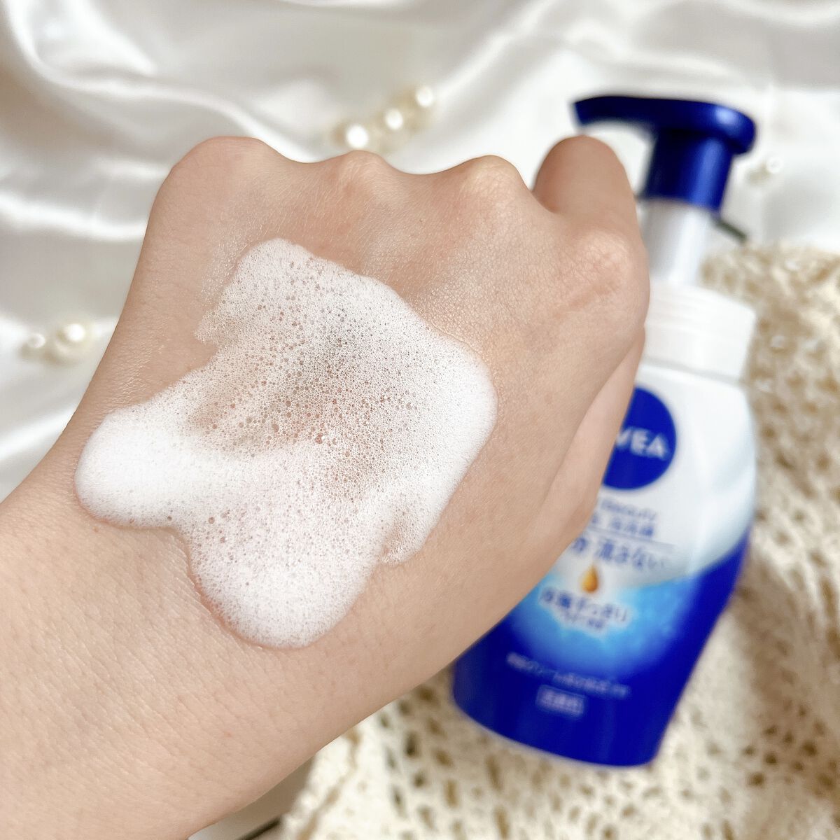 ニベア クリアビューティー弱酸性泡洗顔 皮脂すっきり 本体 150ml/ニベア/泡洗顔を使ったクチコミ（3枚目）