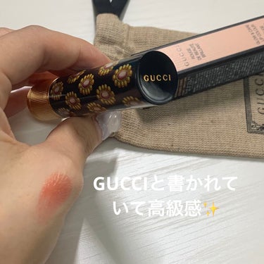 グッチ ルージュ ドゥ ボーテ ブリアン/GUCCI/口紅を使ったクチコミ（4枚目）