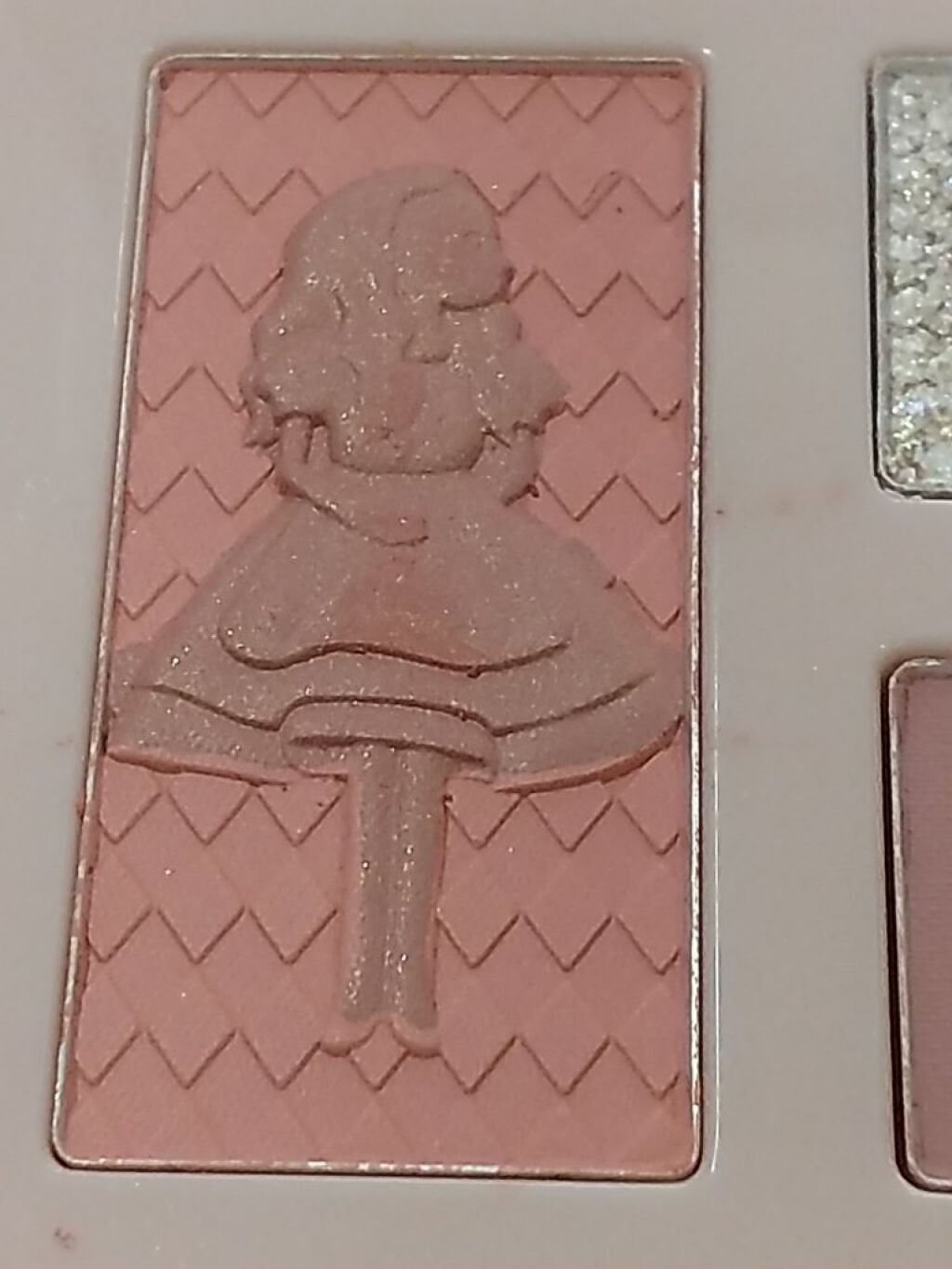 アリスドリームランドシリーズ 12色アイシャドウパレット(ZEESEA×大英博物館)/ZEESEA/アイシャドウパレットを使ったクチコミ(3枚目)