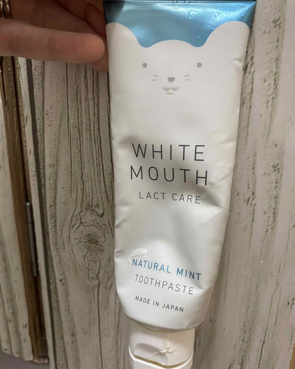 デンタルクレンジングペースト/ホワイトマウス/歯磨き粉を使ったクチコミ(1枚目)