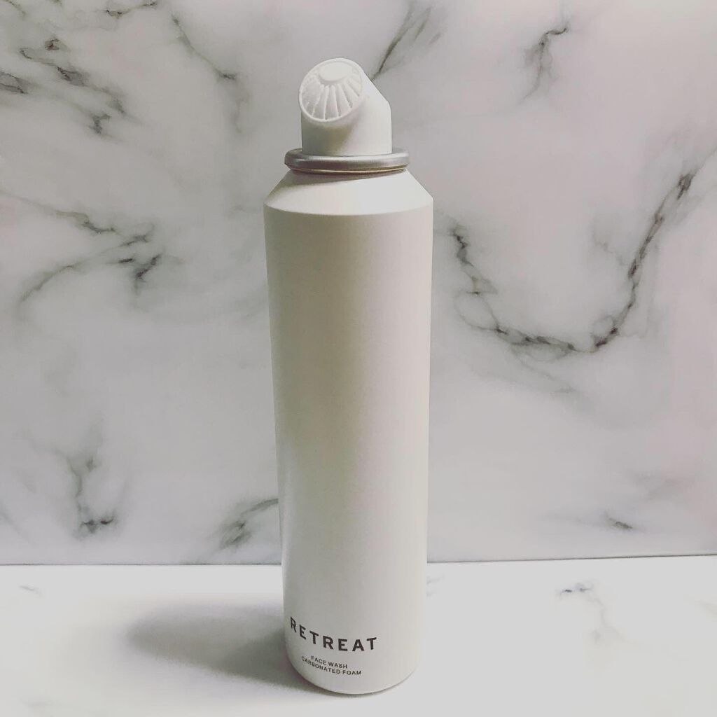 フェイスウォッシュ　カーボネイティド　フォーム/Retreat/泡洗顔を使ったクチコミ（2枚目）