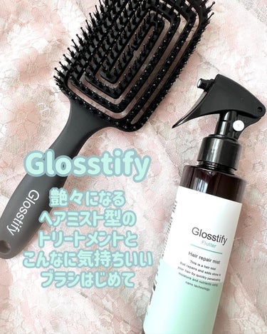 Glosstify Flutterのクチコミ「.
私がリアルに使っている
おすすめのヘアケア商品✨
⁡
⁡
💚Glosstify Flutt.....」（1枚目）