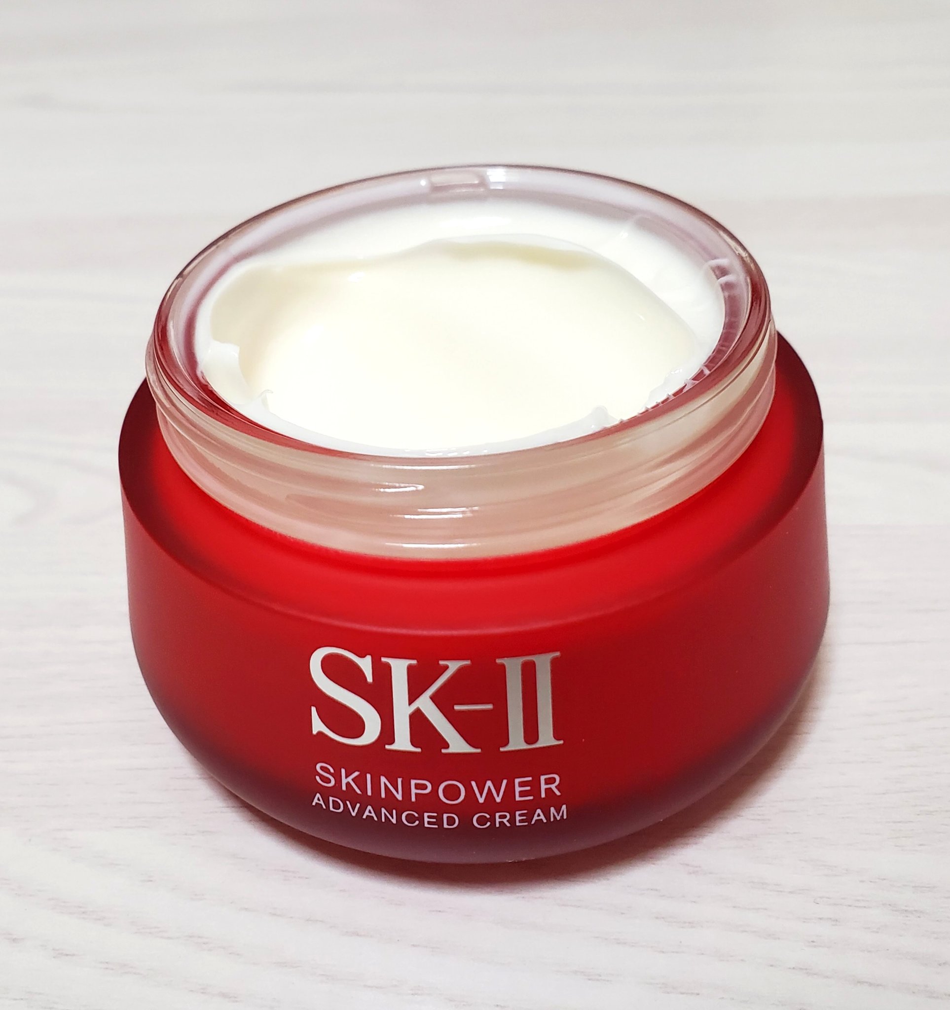 スキンパワー アドバンスト クリーム/SK-II/フェイスクリームを使ったクチコミ（2枚目）