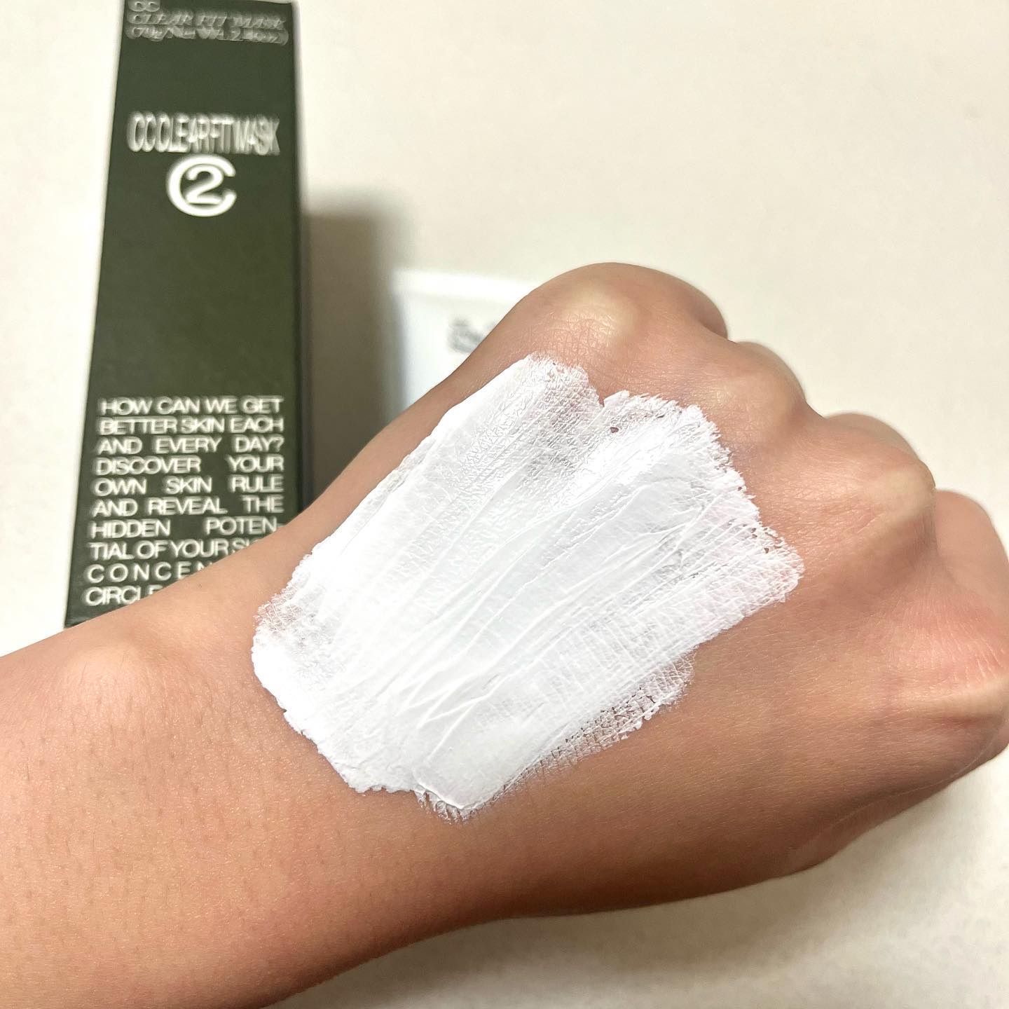 CCクリアフィットマスク/Shangpree/洗い流すパック・マスクを使ったクチコミ（2枚目）