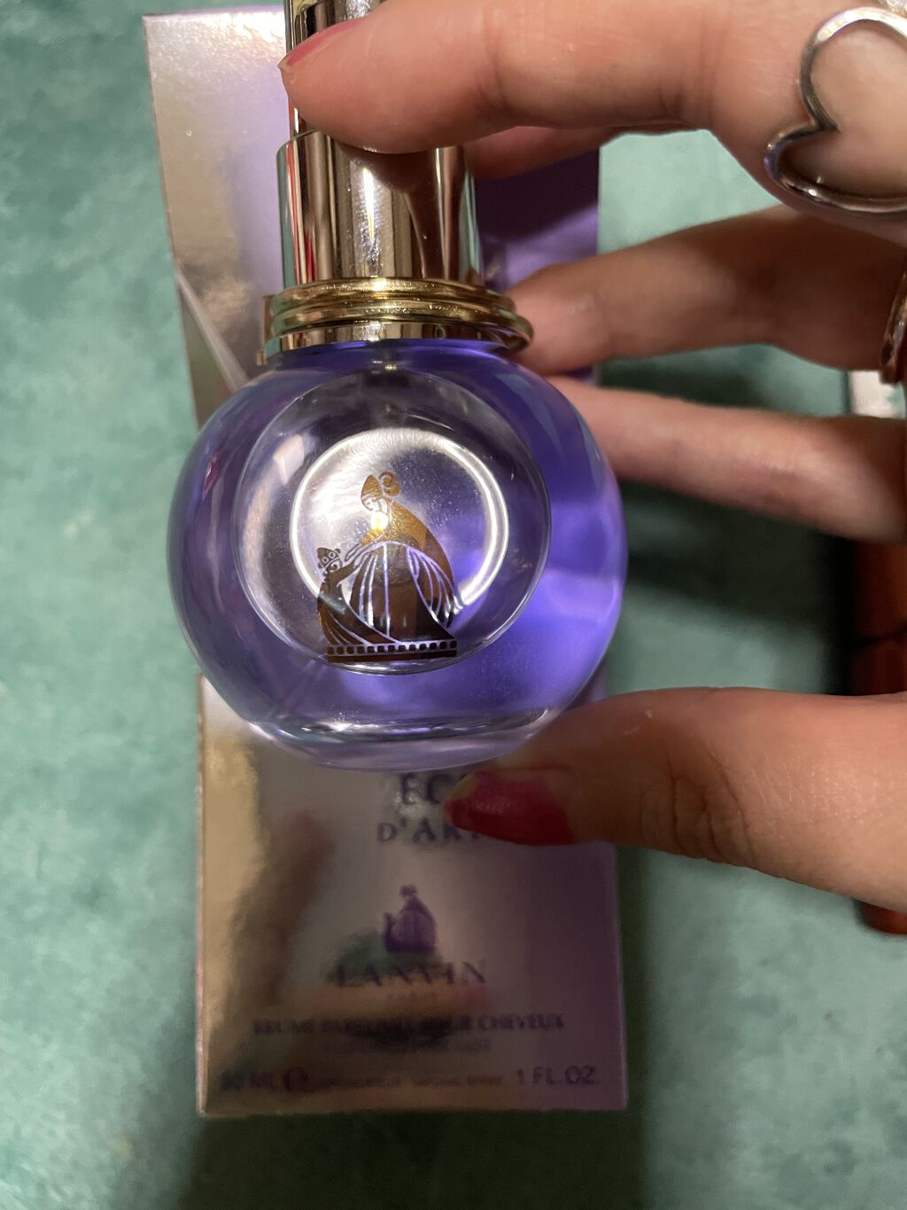 エクラ・ドゥ・アルページュ ヘア ミスト/LANVIN/香水(その他)を使ったクチコミ（2枚目）