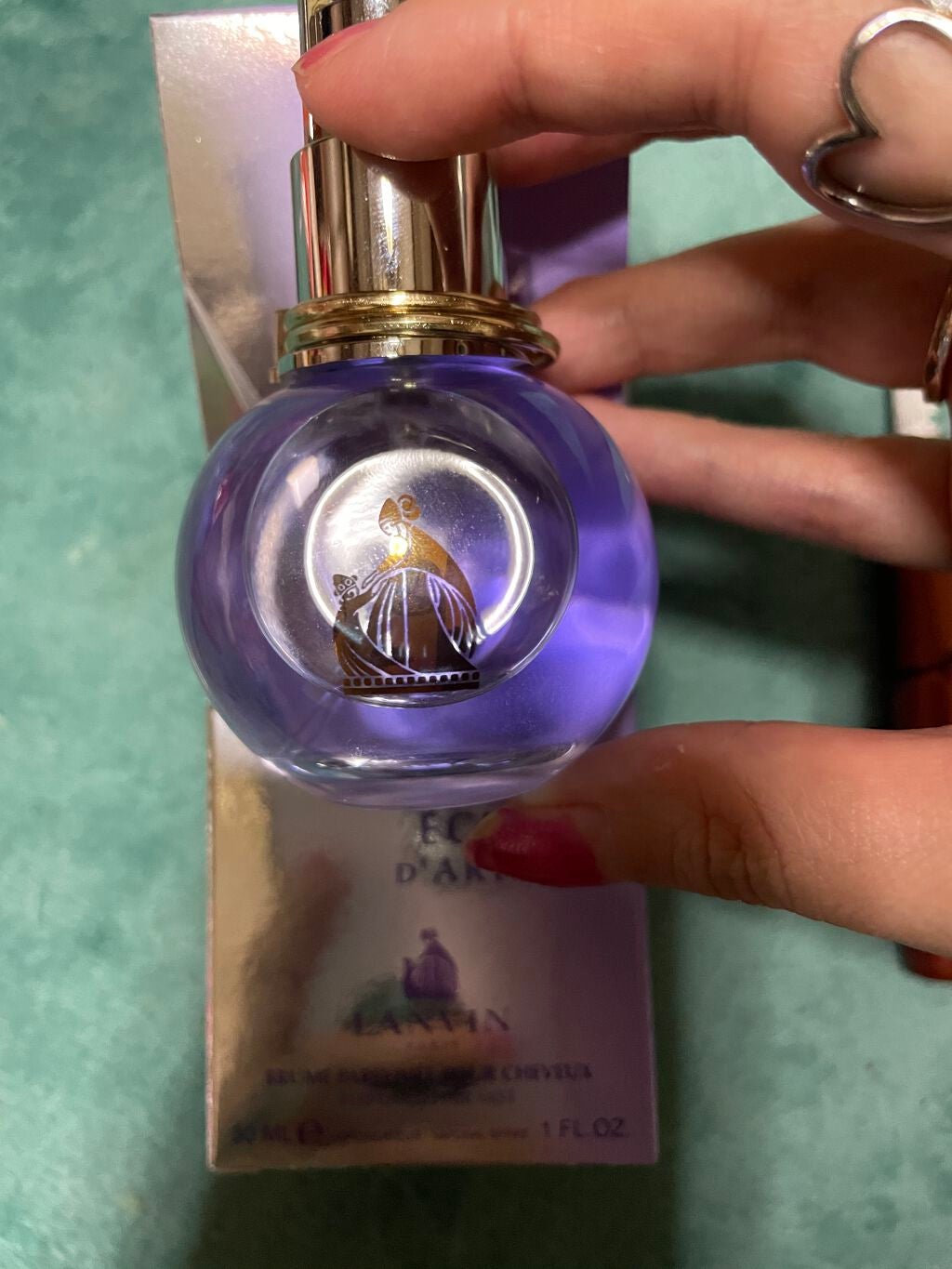 エクラ・ドゥ・アルページュ ヘア ミスト/LANVIN/香水(その他)を使ったクチコミ(2枚目)