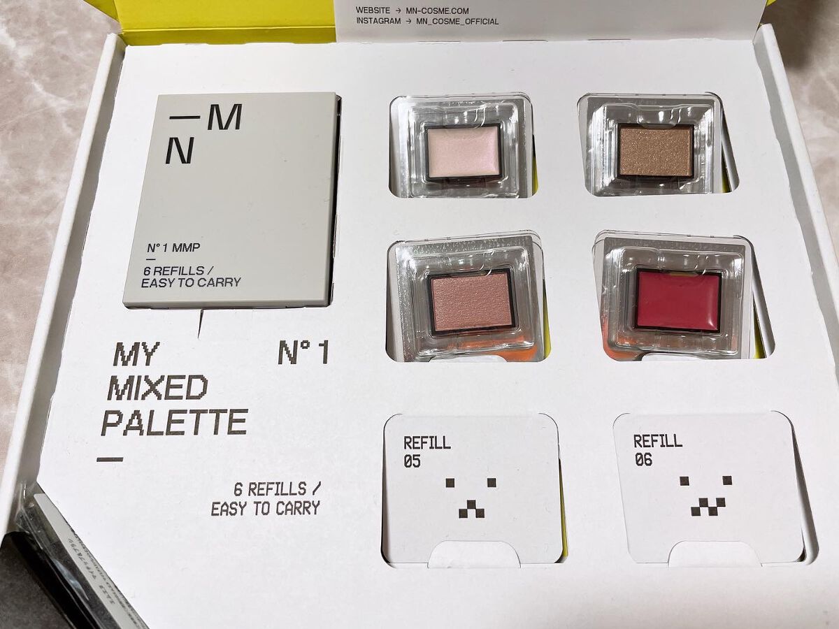 MY MIXED PALETTE 4色カスタムパレット/MN/マルチパレットを使ったクチコミ(3枚目)