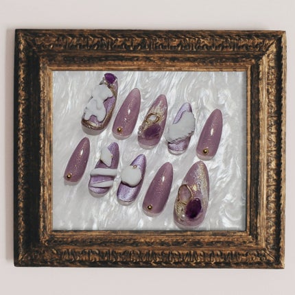 ハードトップジェル/LULUGEL/ジェルネイルを使ったクチコミ(3枚目)