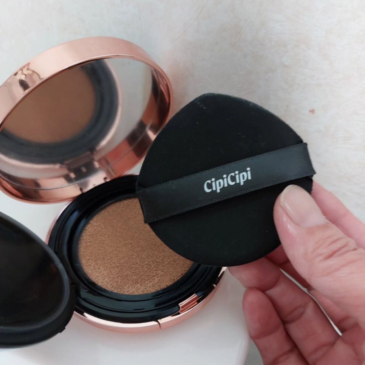 シピシピ フィットスキンクッション/CipiCipi/クッションファンデーションを使ったクチコミ(3枚目)