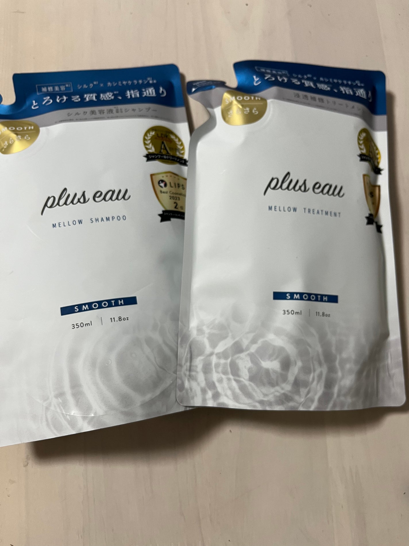 メロウシャンプー/メロウトリートメント/plus eau/市販シャンプーを使ったクチコミ(1枚目)