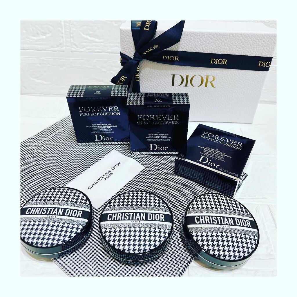 【旧】ディオールスキン フォーエヴァー クッション 00 ニュートラル<ニュー ルック エディション>（生産終了）/Dior/クッションファンデーションを使ったクチコミ（1枚目）