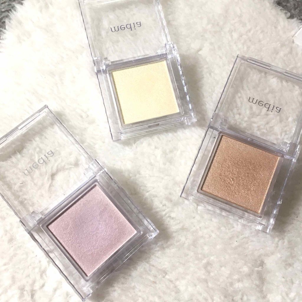 ブライトアップアイシャドウ/media/単色アイシャドウを使ったクチコミ（2枚目）