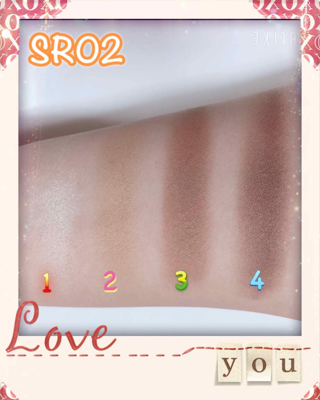 スキニーリッチシャドウ/excel/アイシャドウパレットを使ったクチコミ(3枚目)