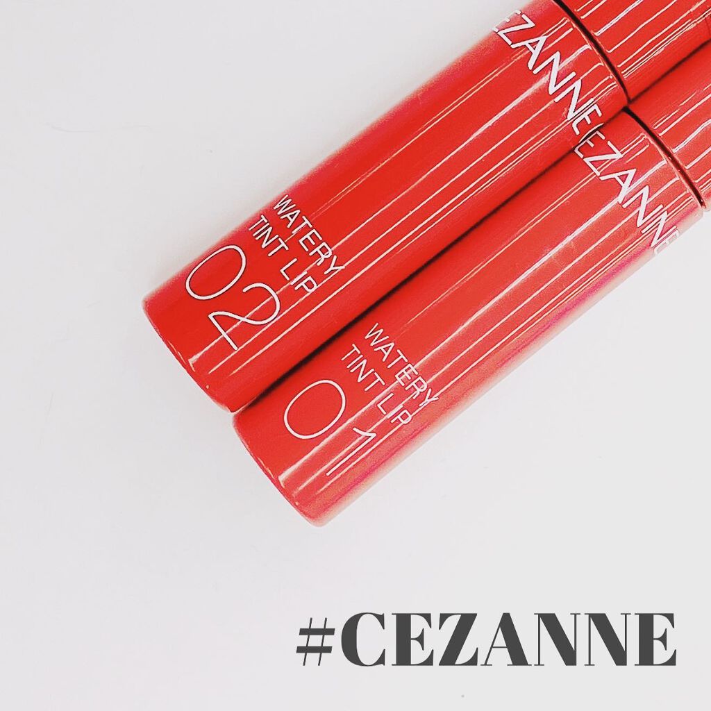ウォータリーティントリップ/CEZANNE/リップティントを使ったクチコミ(1枚目)