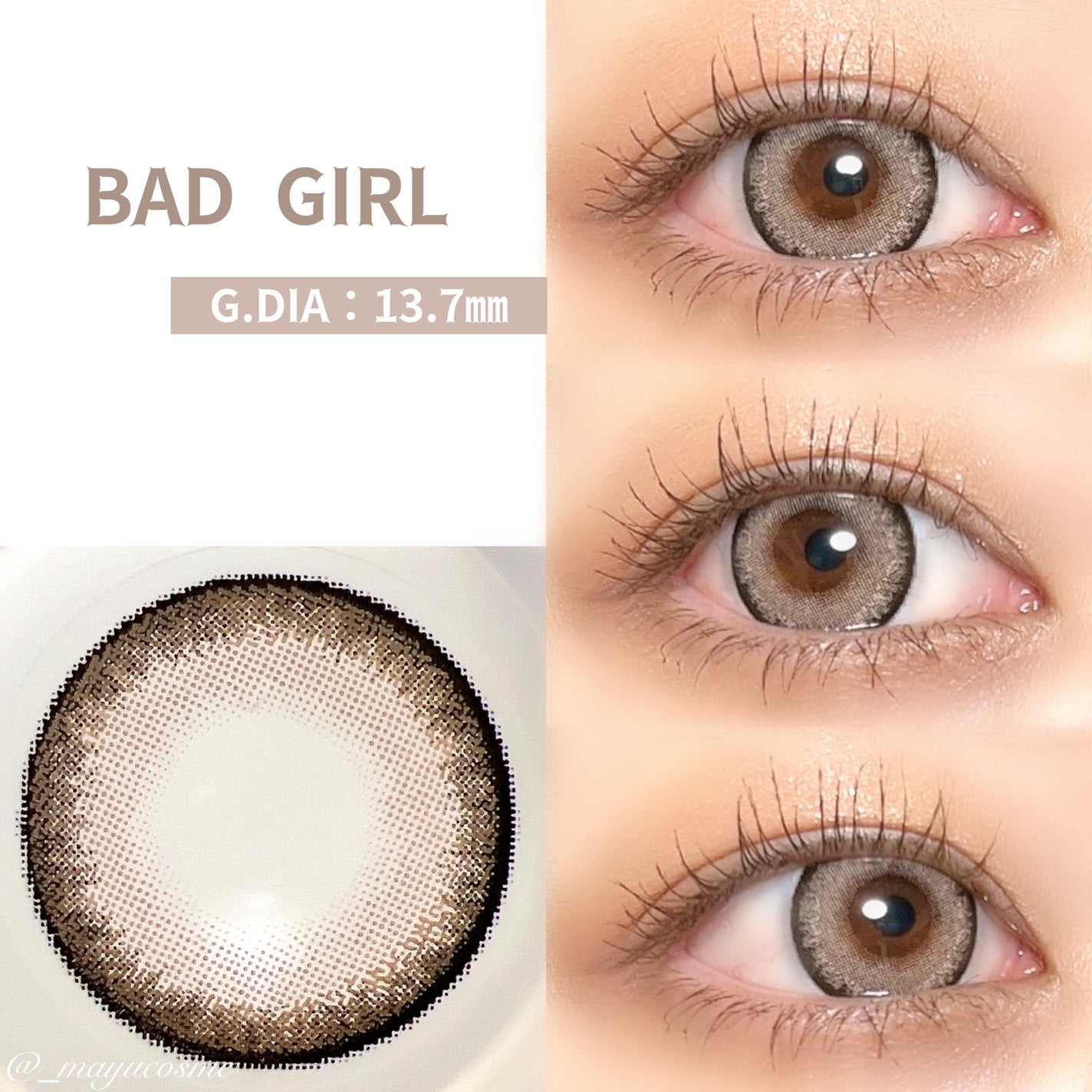 RESAY 1day/RESAY/ワンデー(1DAY)カラコンを使ったクチコミ(4枚目)