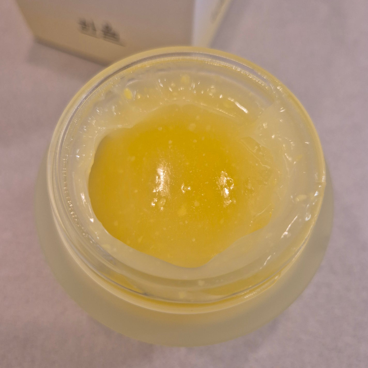 月光ゆず睡眠パック/HANYUL(ハンユル)/フェイスクリームを使ったクチコミ(2枚目)