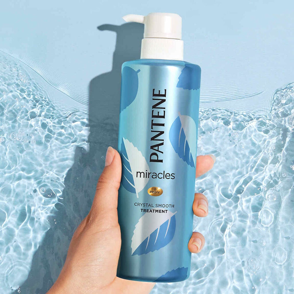 ミラクルズ クリスタルスムース シャンプー/トリートメント/パンテーン/市販シャンプーを使ったクチコミ(3枚目)