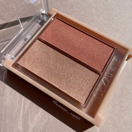 フェイスグロウカラー/CEZANNE/クリームハイライトを使ったクチコミ(2枚目)