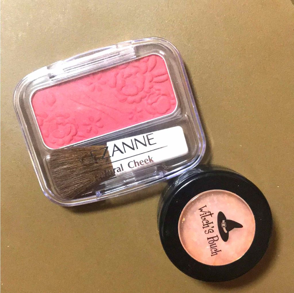 ナチュラル チークN/CEZANNE/パウダーチークを使ったクチコミ(1枚目)