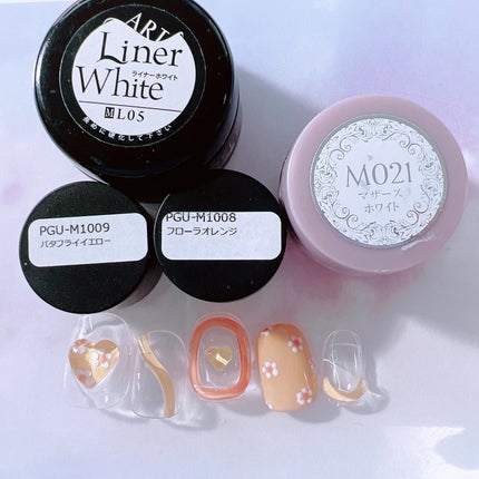 なかやまちえこ on LIPS 「PREGEL7/23発売の新色を使用したネイルサンプル🌈⠀⠀7..」(5枚目)