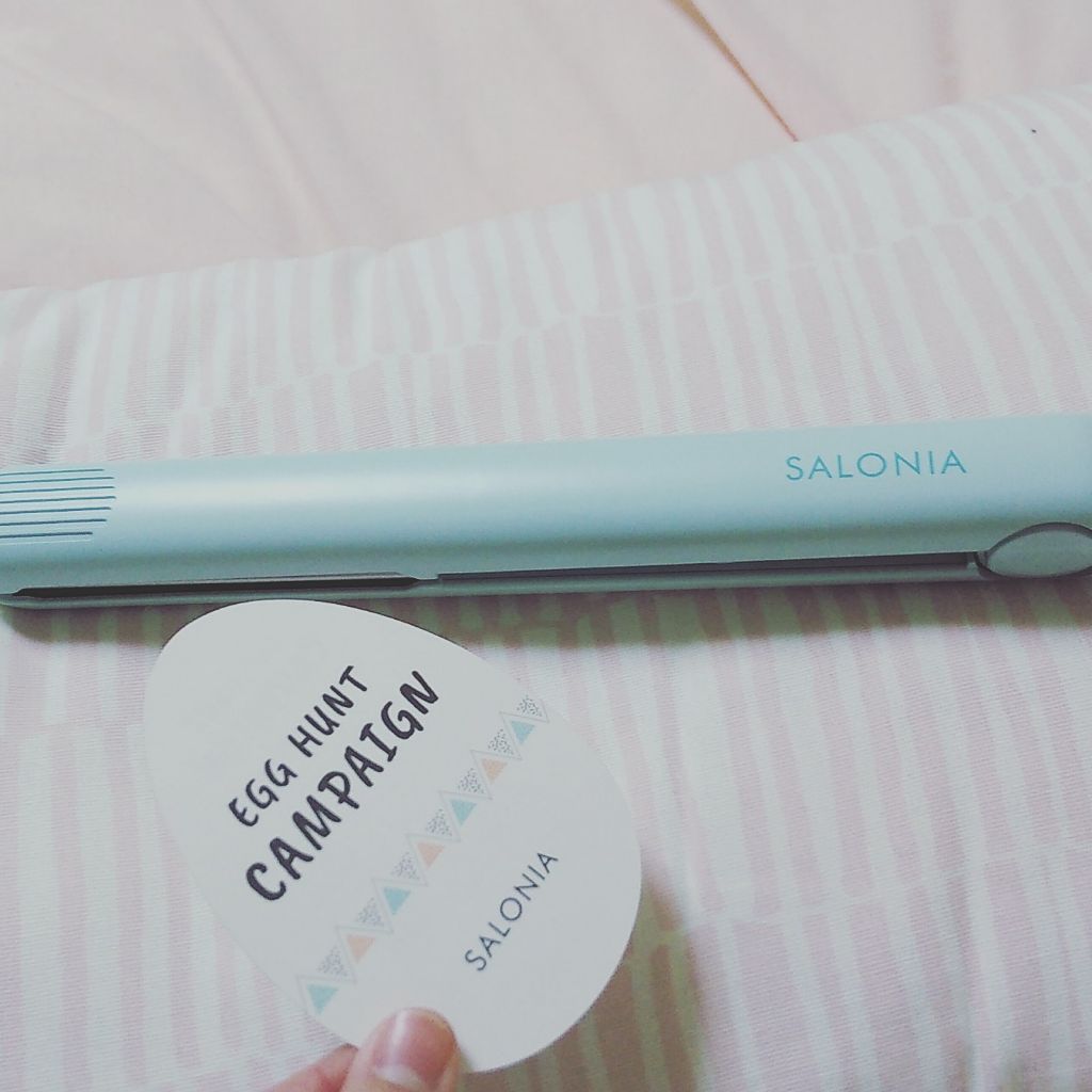 ストレートヘアアイロン/SALONIA/ストレートアイロンを使ったクチコミ(1枚目)