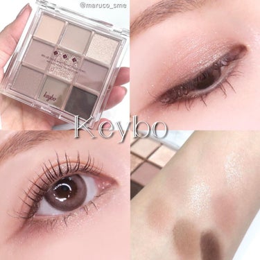 KEYBO FALL IN LOVE SHADOW PALETTE/keybo/アイシャドウパレットを使ったクチコミ（1枚目）