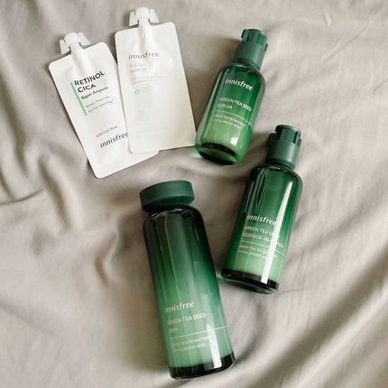 グリーンティーシード ディープクリーム/innisfree/フェイスクリームを使ったクチコミ(1枚目)