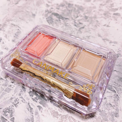 シークレットカラーアイズ/キャンメイク/アイシャドウパレットを使ったクチコミ(2枚目)