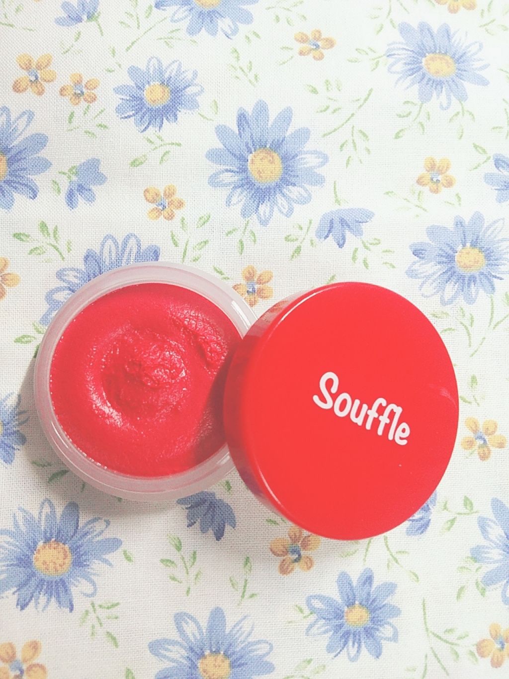 スフレチーク Souffle/DAISO/ジェル・クリームチークを使ったクチコミ(1枚目)