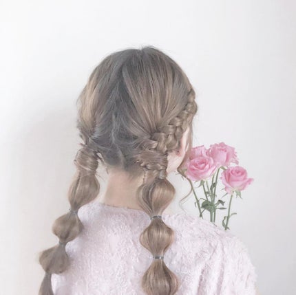 からまないゴム S ブラック/DAISO/ヘアアクセサリーを使ったクチコミ(4枚目)