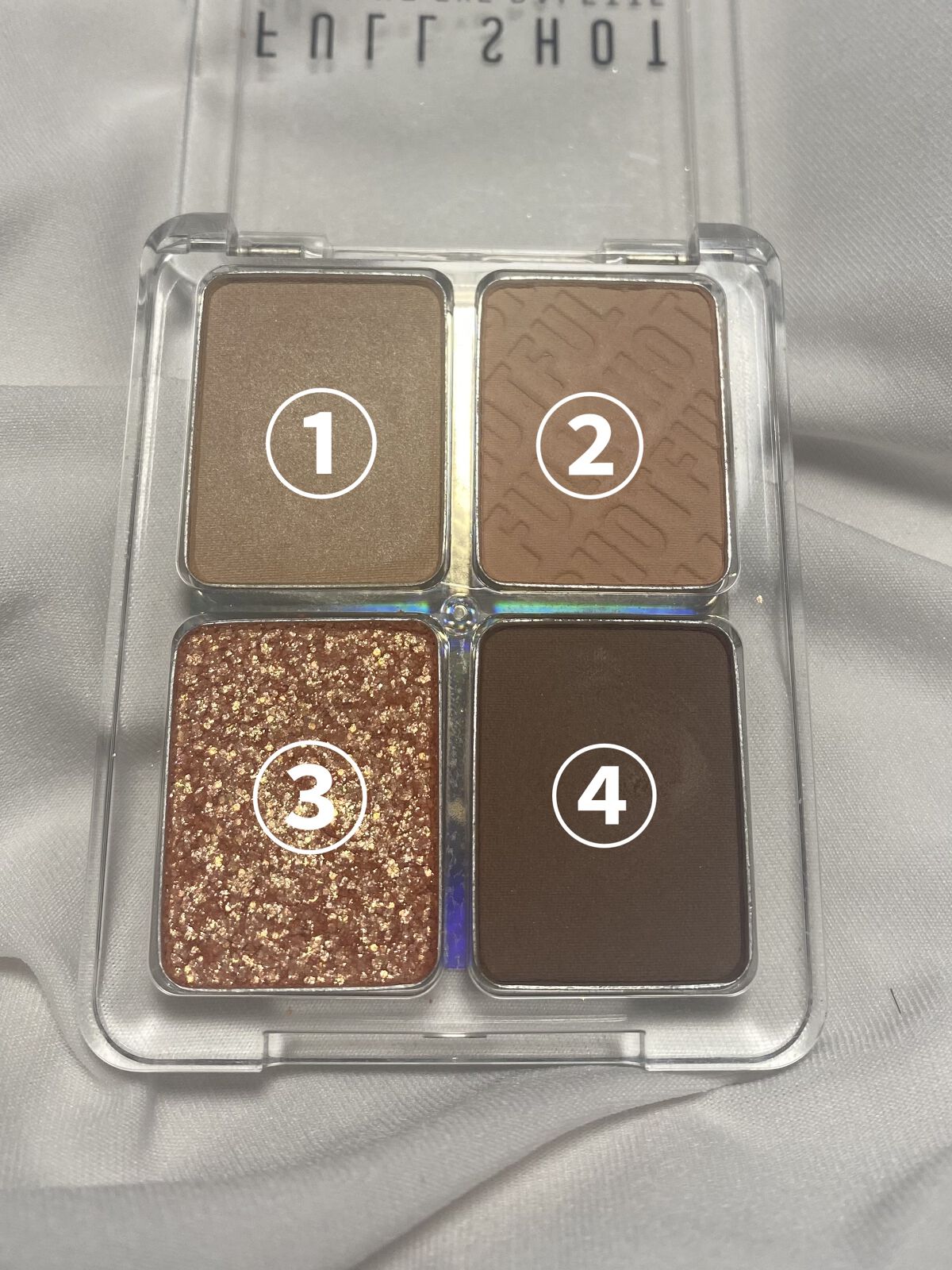 フルショット ルーティーン アイパレット/A’pieu/アイシャドウパレットを使ったクチコミ（2枚目）