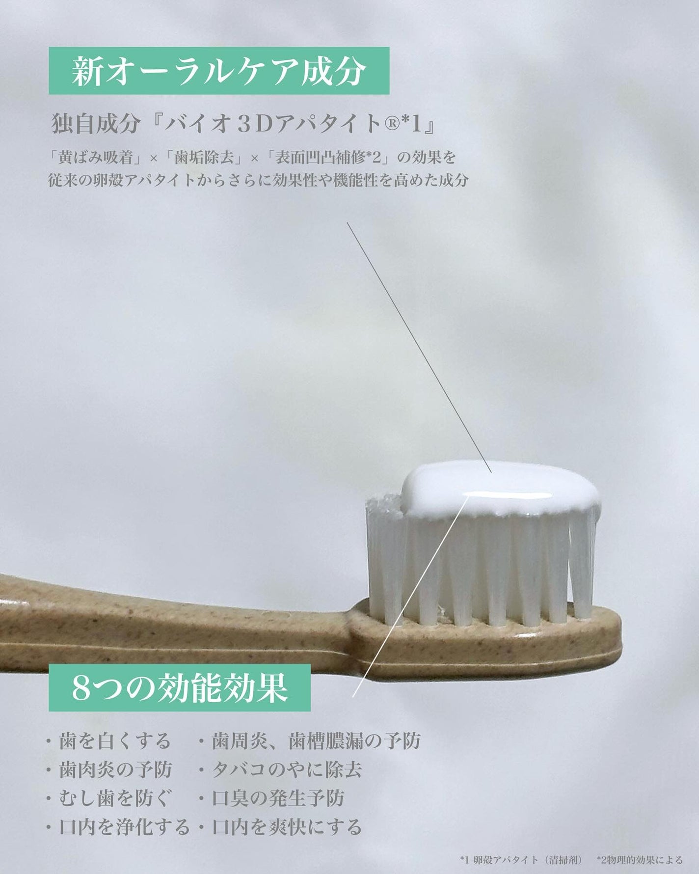 Dr.オーラル 薬用3Dホワイトニングペースト/Dr.Oral/歯磨き粉を使ったクチコミ(2枚目)