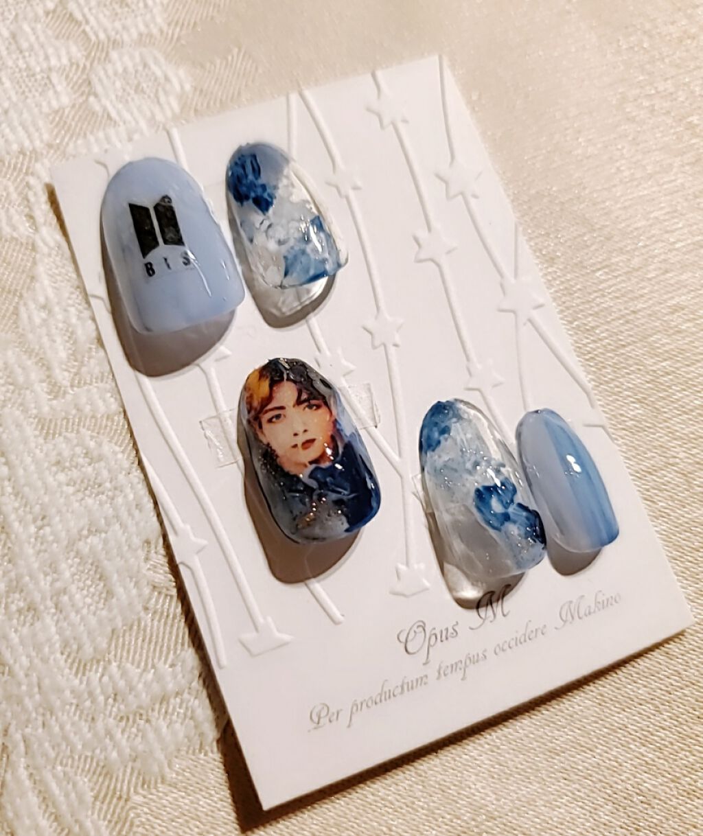 ネイルチップオーバルタイプ/DAISO/ネイルチップ・パーツを使ったクチコミ(4枚目)