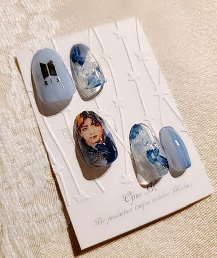 ネイルチップオーバルタイプ/DAISO/ネイルチップ・パーツを使ったクチコミ(4枚目)