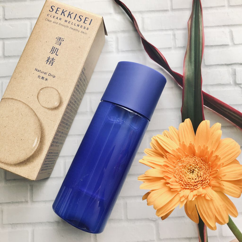 クリアウェルネス ナチュラル ドリップ/雪肌精/化粧水を使ったクチコミ（1枚目）