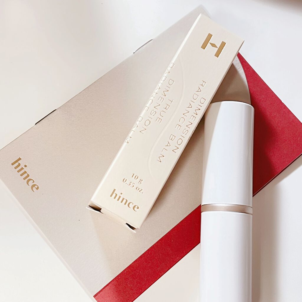 トゥルーディメンションラディアンスバーム/hince/スティックハイライトを使ったクチコミ（1枚目）